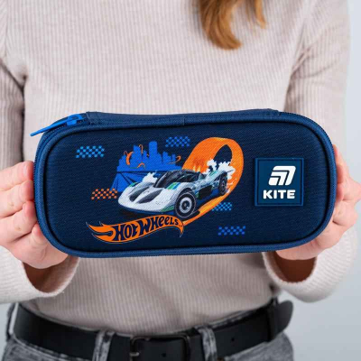 Пенал шкільний Kite Hot Wheels HW25-662-2