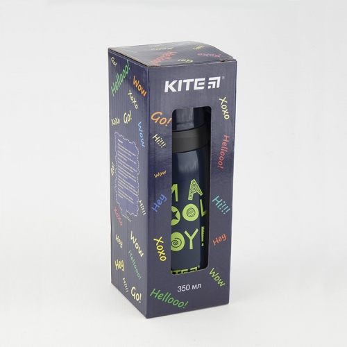 Термос Kite K18-301-02 350 мл, синій