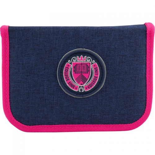 Пенал Kite College line К18-621-11, 1 відділення, 1 відворот