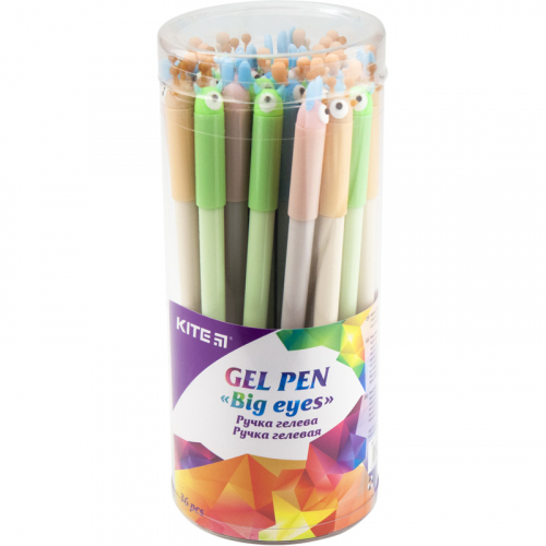 Ручка гелева Kite Big eyes K19-027