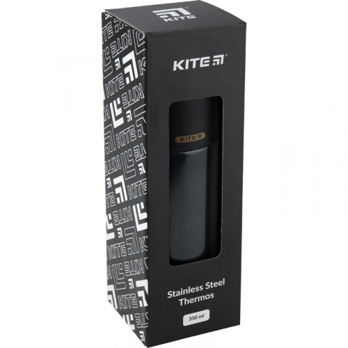 Термос Kite Pearl K19-302-01 чорний, 350 мл