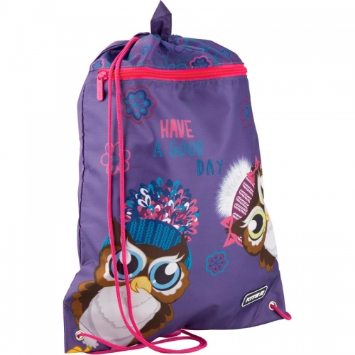 Сумка для взуття з кишенею Kite Education Owls K19-601M-9