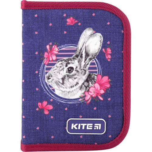 Пенал без наповнення Kite Education Fluffy bunny K19-622-3