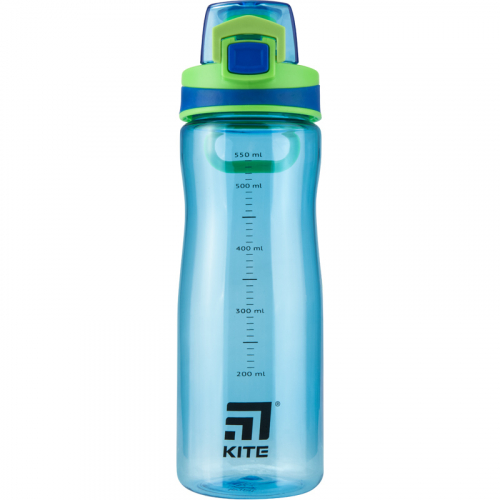 Пляшечка для води Kite K20-395-02, 600 мл, блакитна