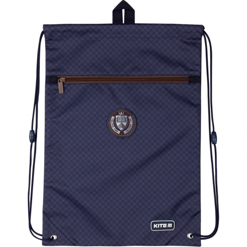 Сумка для взуття з кишенею Kite Education College Line blue K20-601M-2
