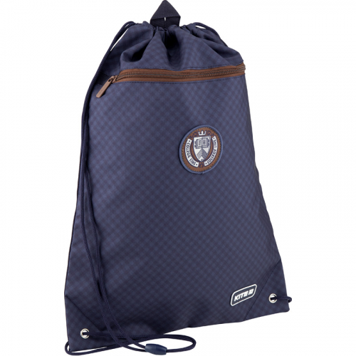 Сумка для взуття з кишенею Kite Education College Line blue K20-601M-2