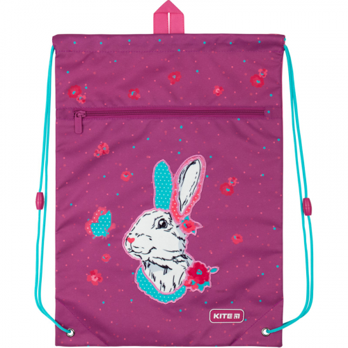 Сумка для взуття з кишенею Kite Education Bunny K20-601M-7