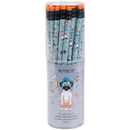 Олівець графітний з гумкою Kite Rolling K21-056-2