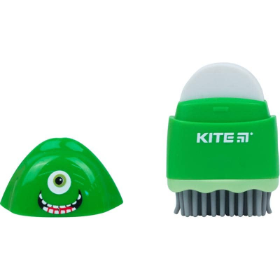Точилка з контейнером та гумкою Kite Faces K21-365, асорті