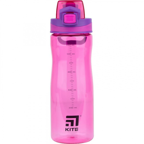 Пляшечка для води Kite K21-395-05, 650 мл, рожева