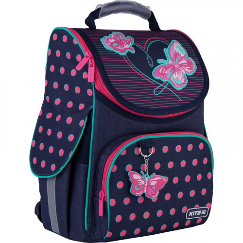 Шкільний Набір Рюкзак + Пенал + Сумка для взуття Kite Education Butterflies SET_K21-501S-3