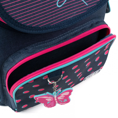 Шкільний Набір Рюкзак + Пенал + Сумка для взуття Kite Education Butterflies SET_K21-501S-3