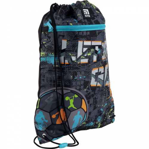Сумка для взуття з кишенею Kite Education Let's go K21-601M-10