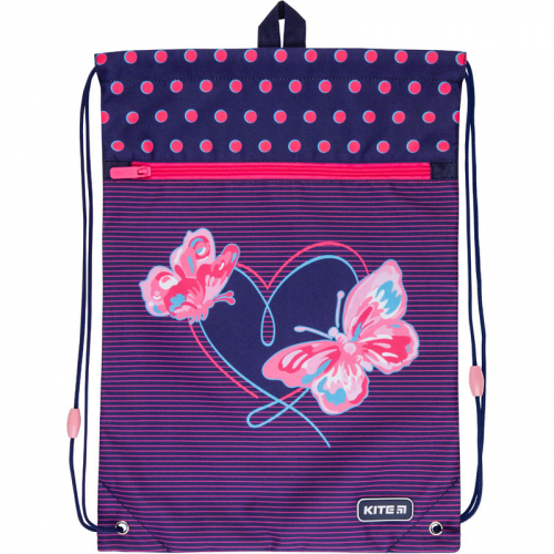 Шкільний Набір Рюкзак + Пенал + Сумка для взуття Kite Education Butterflies SET_K21-501S-3