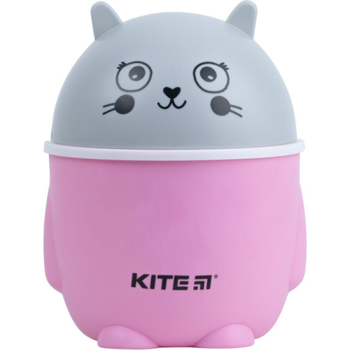 Настільний контейнер для сміття Kite K22-009-02, рожевий