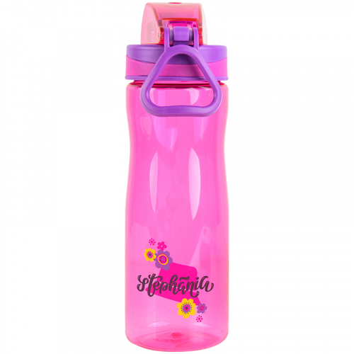 Пляшечка для води Kite Stephania K22-395-05, 650 мл, рожева