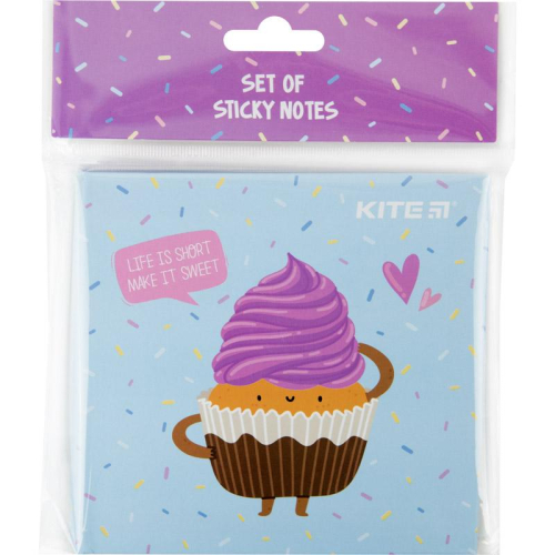 Стікери з клейкою смужкою Kite Sweet muffin K22-477, набір