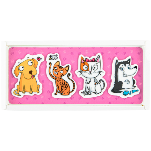Закладки пластикові Kite Pets K22-479-5, 4x20 шт, 35х50 мм