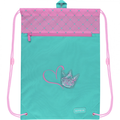Сумка для взуття з кишенею Kite Education Charming Crown K22-601M-15