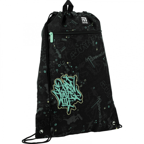 Сумка для обуви с карманом Kite Education Born to Win K22-601M-18