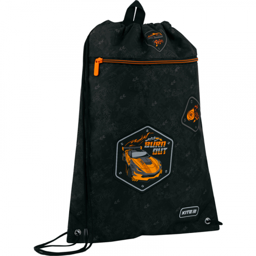 Сумка для обуви с карманом Kite Education Burn Out K22-601M-4