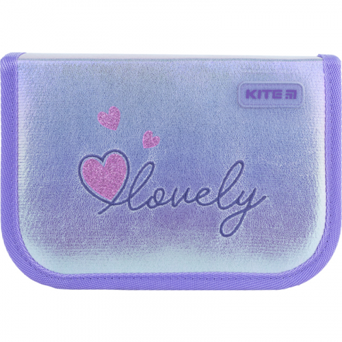 Пенал без наповнення Kite Lovely K22-621-7, 1 відділення, 1 відворот