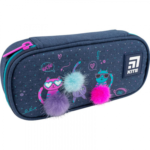 Пенал Kite Wow Cats K22-662-5