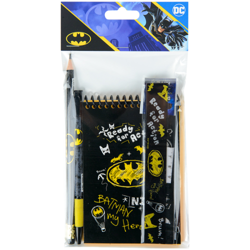 Набір канцтоварів Kite DC Comics K22-S07, 4 предмети
