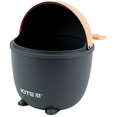 Настільний контейнер для сміття Kite K23-009-2, сірий
