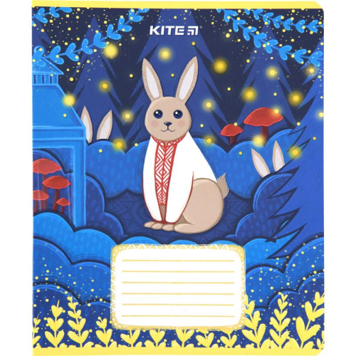 Зошит шкільний Kite Лісова казка K23-232-2, 12 аркушів, клітинка