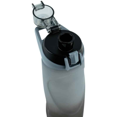 Пляшечка для води Kite K24-1200-1, 760 мл, сіро-чорна