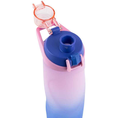Пляшечка для води Kite K24-1200-2, 760 мл, фіолетово-рожева