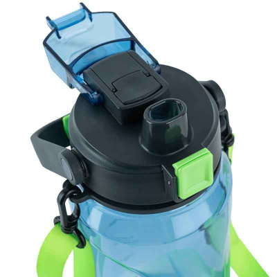 Пляшечка для води Kite K24-1202-1, 1500 мл, синя