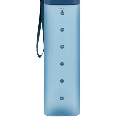 Пляшечка для води квадратна Kite K24-1210-1, 700 мл, синя