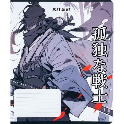 Тетрадь школьная Kite Anime K24-237, 18 листов, в линию