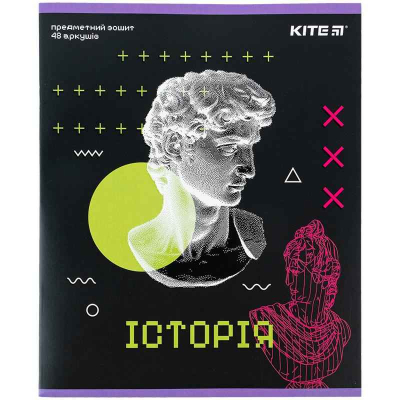 Зошит предметний Kite Neo K24-240-12, 48 аркушів, клітинка, історія