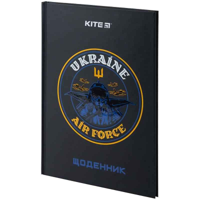 Щоденник шкільний Kite Air Force K24-262-2, тверда обкладинка