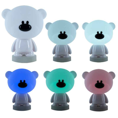 Світильник-нічник LED з акумулятором Bear Kite K24-490-2-1, білий