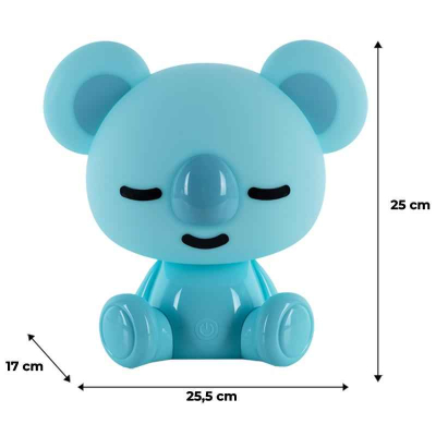 Світильник-нічник LED з акумулятором Koala Kite K24-491-2-3, блакитний
