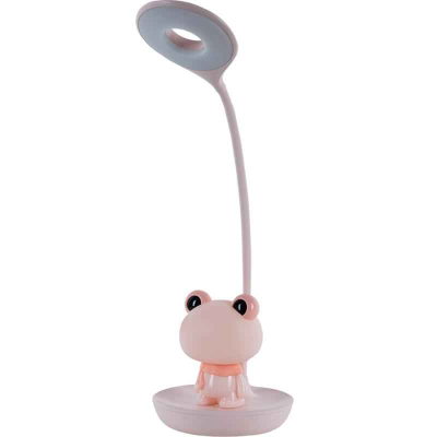 Настольная лампа LED с аккумулятором Froggy Kite K24-492-3-2, розовый