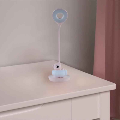 Настільна лампа LED з акумулятором Cloudy Bear Kite K24-493-2-2, рожевий