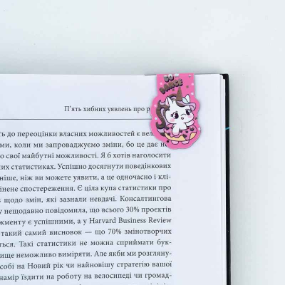 Набір магнітних закладок з фігурними скріпками Kite Diamond K24-495-1