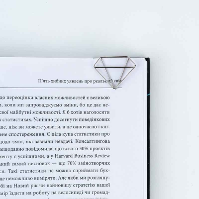 Набір магнітних закладок з фігурними скріпками Kite Diamond K24-495-1