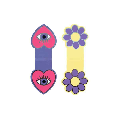 Набор магнитных закладок с фигурными скрепками Kite Letter K24-495-4