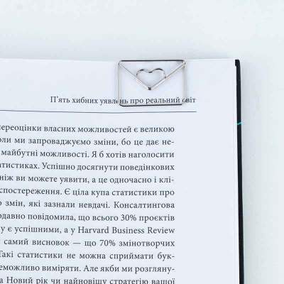 Набор магнитных закладок с фигурными скрепками Kite Letter K24-495-4