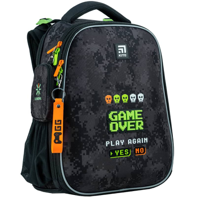 Рюкзак шкільний каркасний Kite Education Game Over K24-531M-6