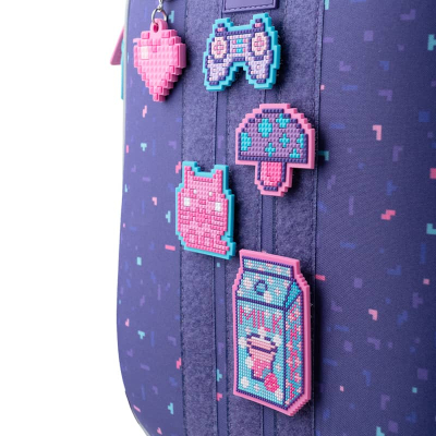 Рюкзак шкільний каркасний Kite Education Pixel Love K24-555S-3