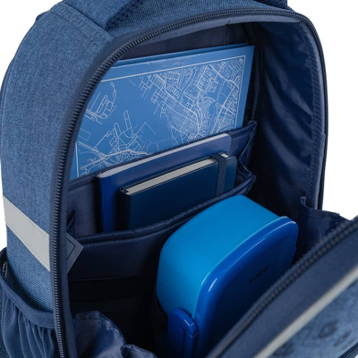 Шкільний набір Kite College Line boy SET_K24-555S-4 (рюкзак, пенал, сумка)
