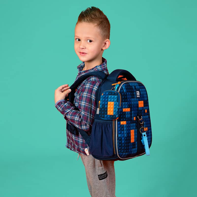 Рюкзак шкільний каркасний Kite Education Blocks K24-555S-6