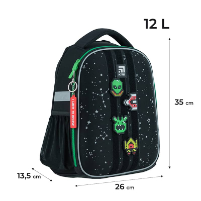 Шкільний набір Kite UFO SET_K24-555S-7 (рюкзак, пенал, сумка)